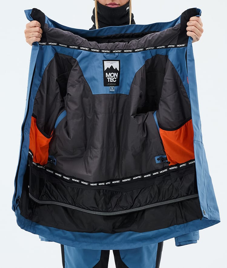 Fawk W Snowboard Jacket Women Blue Steel, Image 9 of 9