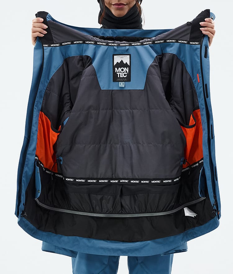 Fawk W Ski Jacket Women Blue Steel, Image 10 of 10