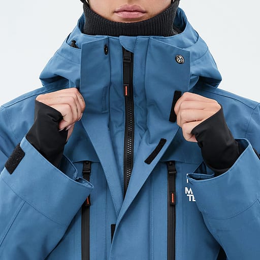 Front Zipper with Double Plackets