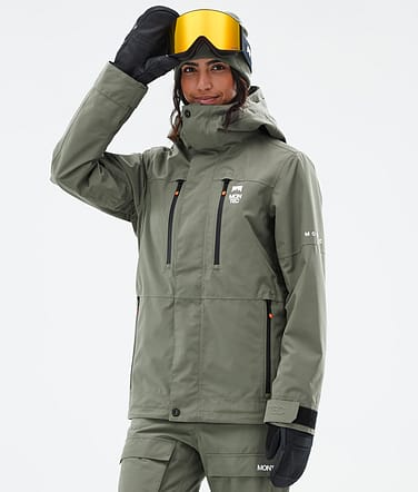 Fawk W Snowboardjacke Greenish