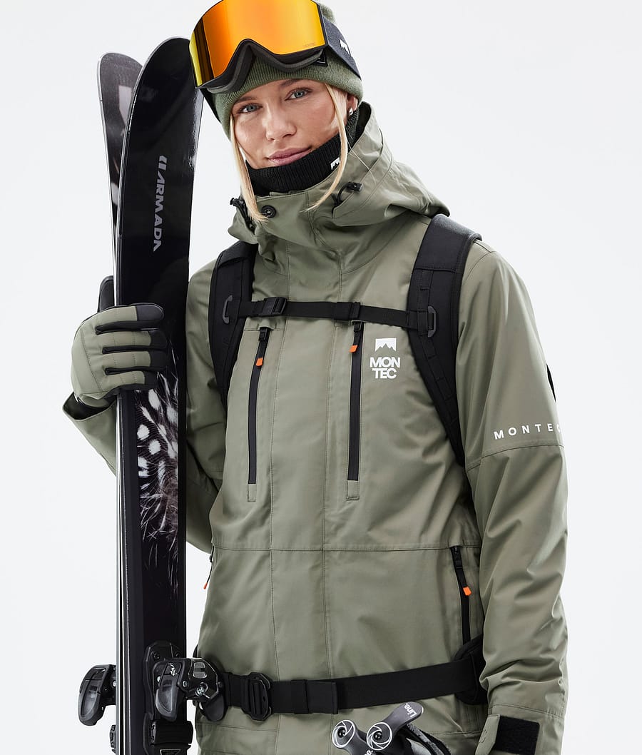 Fawk W Ski Jacket Women Greenish