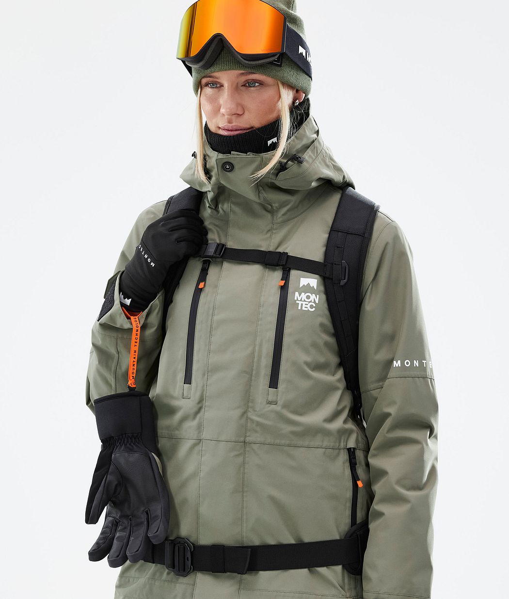 Fawk W Snowboard Jacket Women Greenish