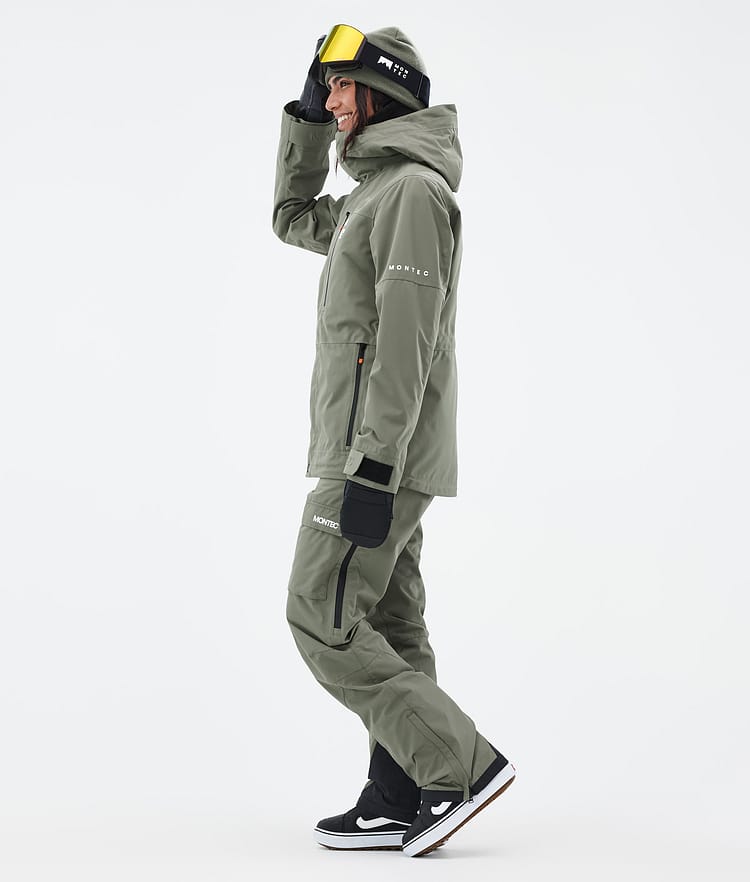 Fawk W Snowboard Jacket Women Greenish, Image 3 of 9