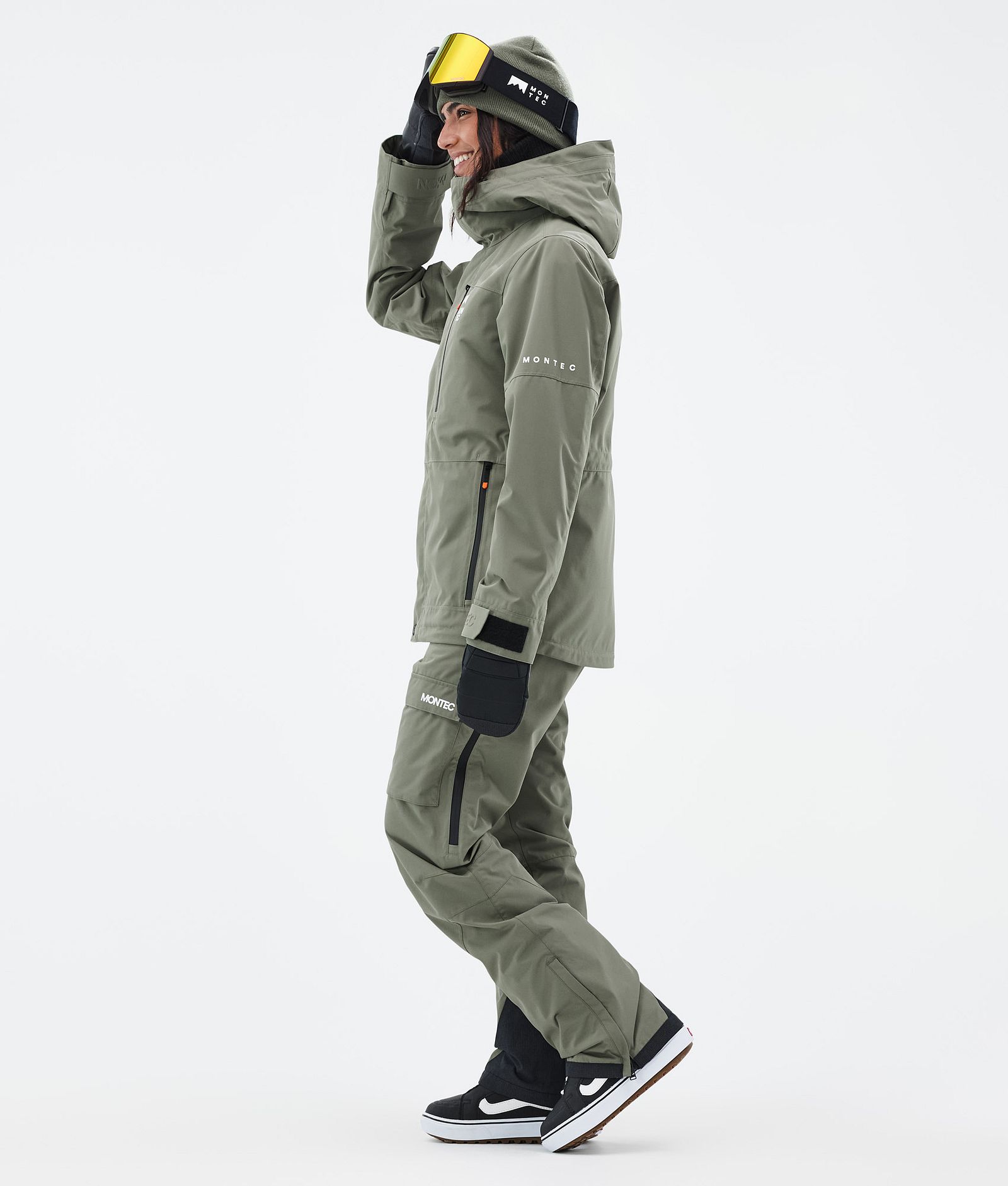 Fawk W Snowboard Jacket Women Greenish, Image 3 of 9