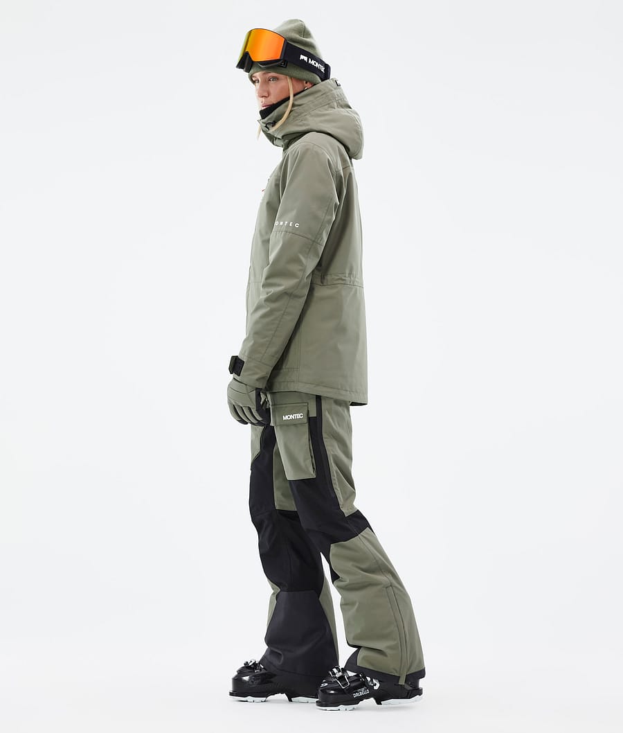 Fawk W Ski Jacket Women Greenish