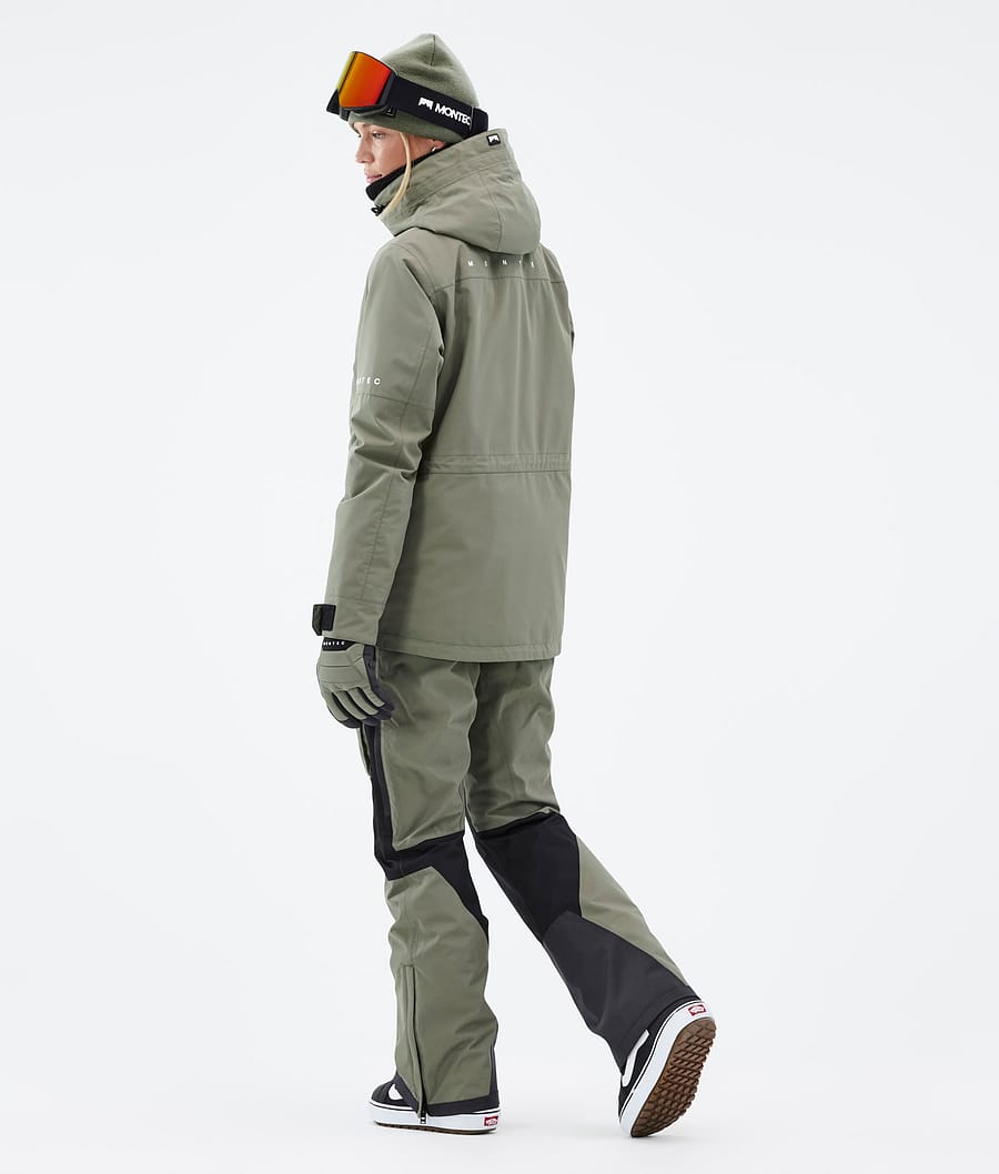 Fawk W Snowboard Jacket Women Greenish
