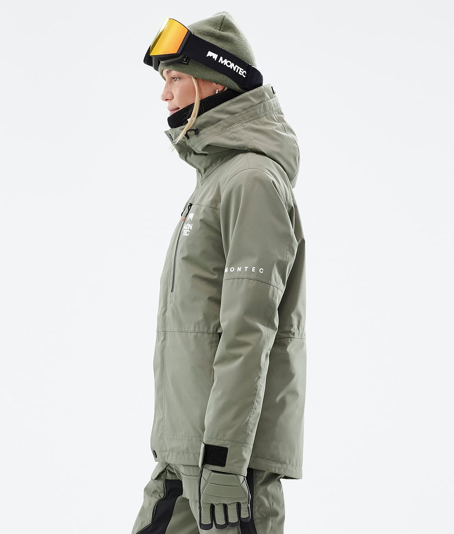 Fawk W Ski Jacket Women Greenish