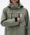 Fawk W Snowboard Jacket Women Greenish, Image 8 of 9