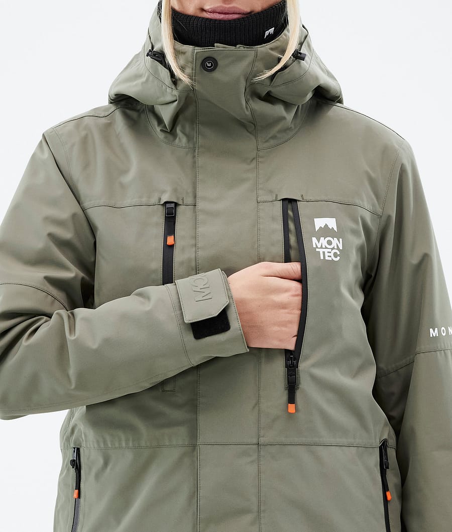 Fawk W Ski Jacket Women Greenish