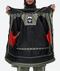 Fawk W Snowboard Jacket Women Greenish, Image 9 of 9
