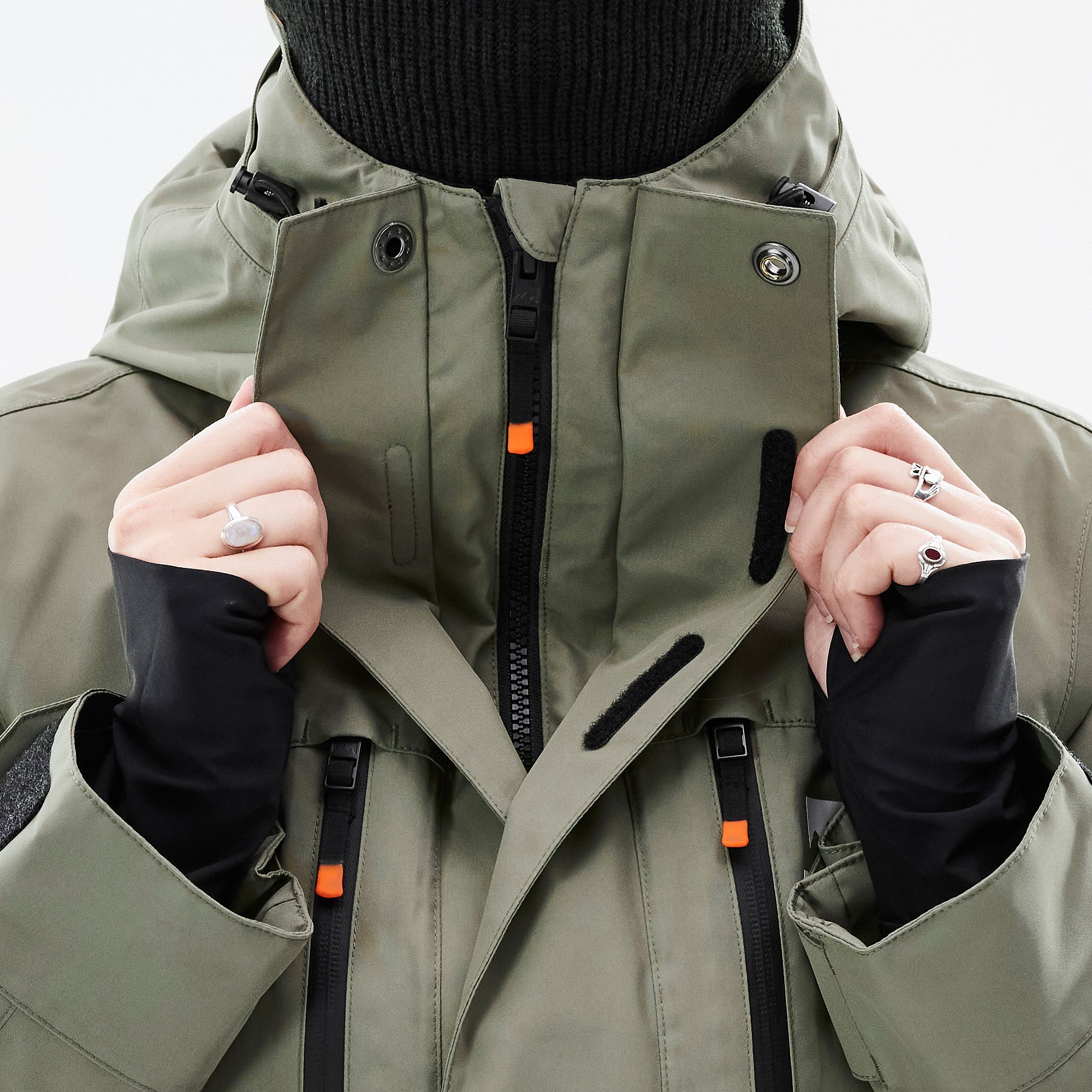 Montec Fawk W スノーボードジャケット レディース Greenish
