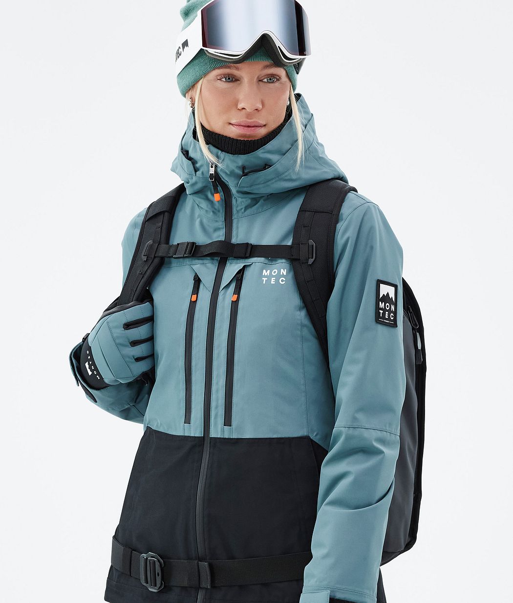 Moss W Snowboard Jacket Women Atlantic/Black
