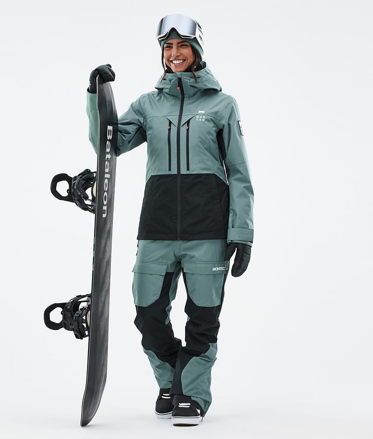 Moss W Snowboard Jacket Women Atlantic/Black Renewed, Image 2 of 9