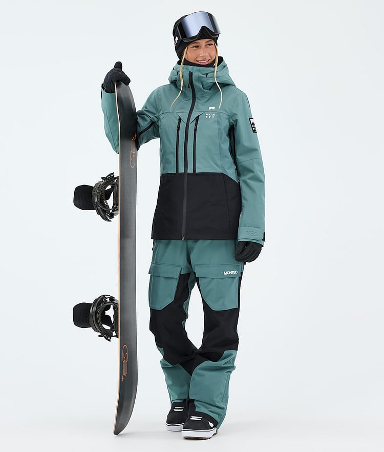 Moss W Bunda na Snowboard Dámské Atlantic/Black, Image 2 of 9