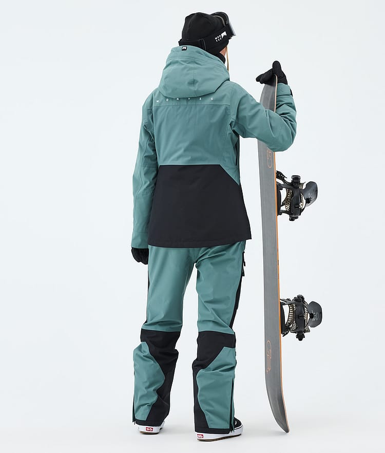 Moss W Bunda na Snowboard Dámské Atlantic/Black, Image 3 of 9