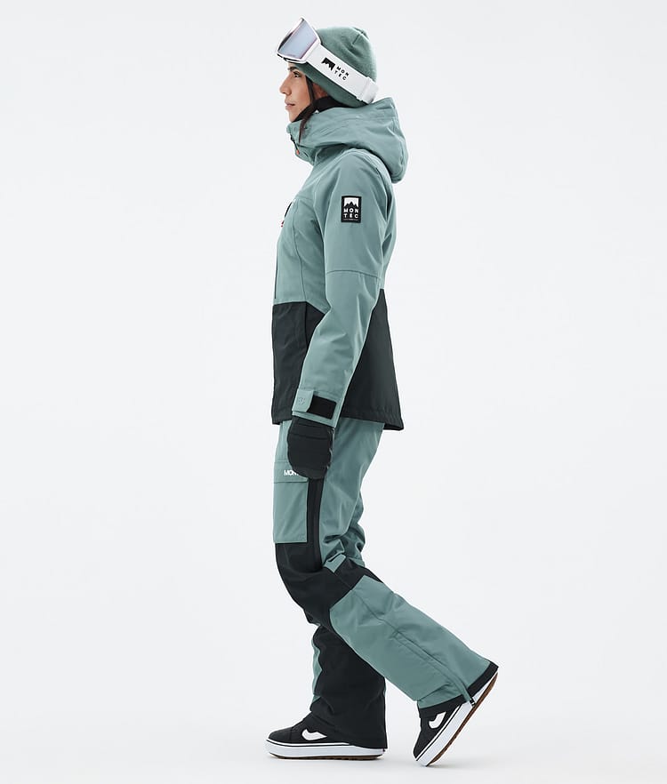 Moss W Snowboard Jacket Women Atlantic/Black Renewed, Image 3 of 9