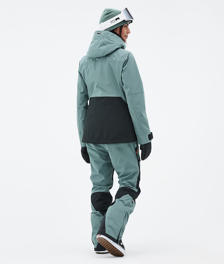 Moss W Snowboard Jacket Women Atlantic/Black Renewed, Image 4 of 9