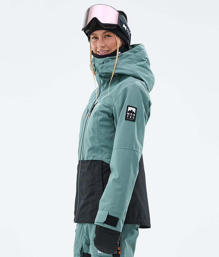 Moss W Ski Jacket Women Atlantic/Black, Image 6 of 10