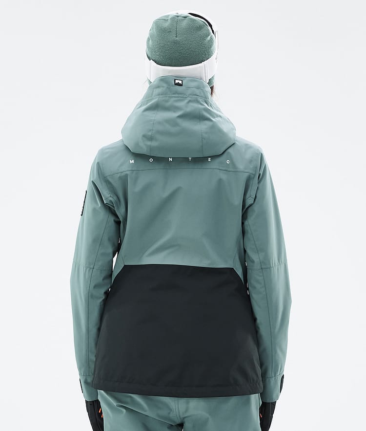 Moss W Skijacke Damen Atlantic/Black, Bild 6 von 9
