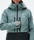 Moss W Skijacke Damen Atlantic/Black, Bild 8 von 9