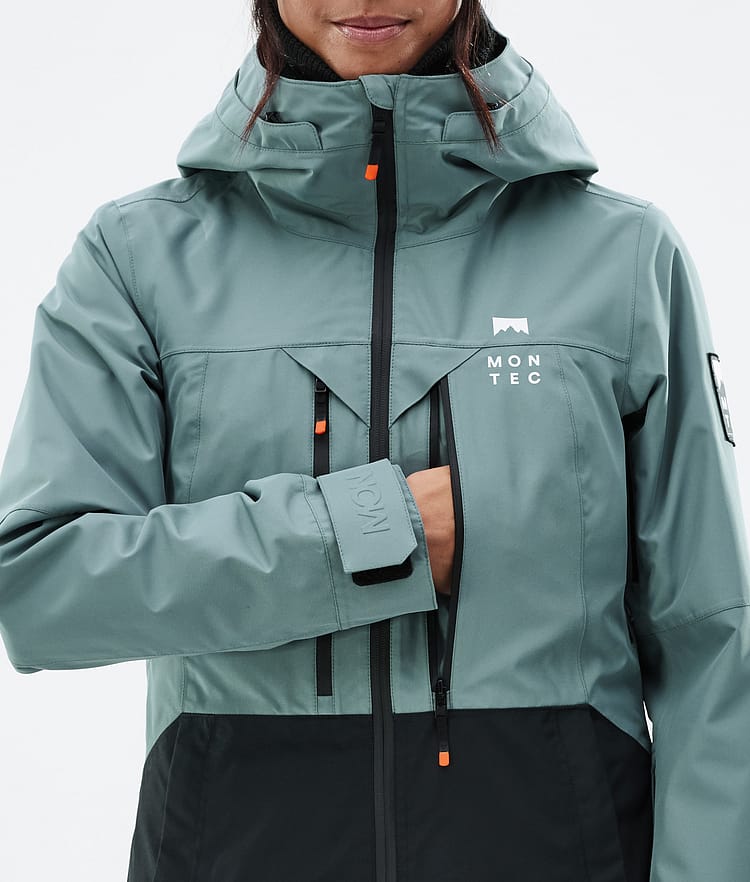 Moss W Skijacke Damen Atlantic/Black, Bild 8 von 9