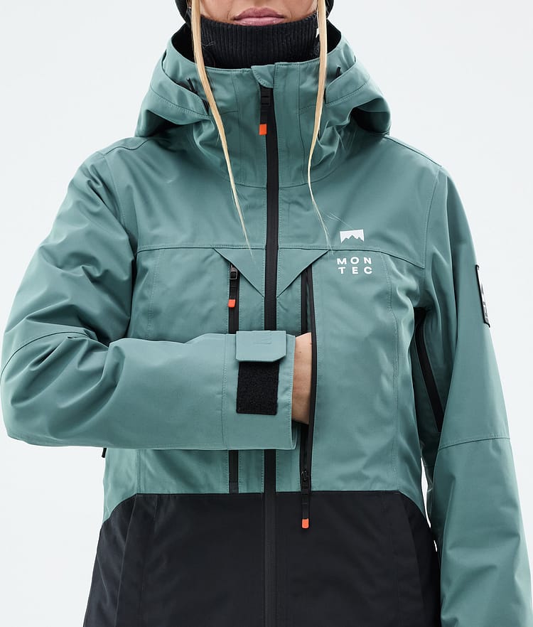 Moss W Ski Jacket Women Atlantic/Black, Image 9 of 10