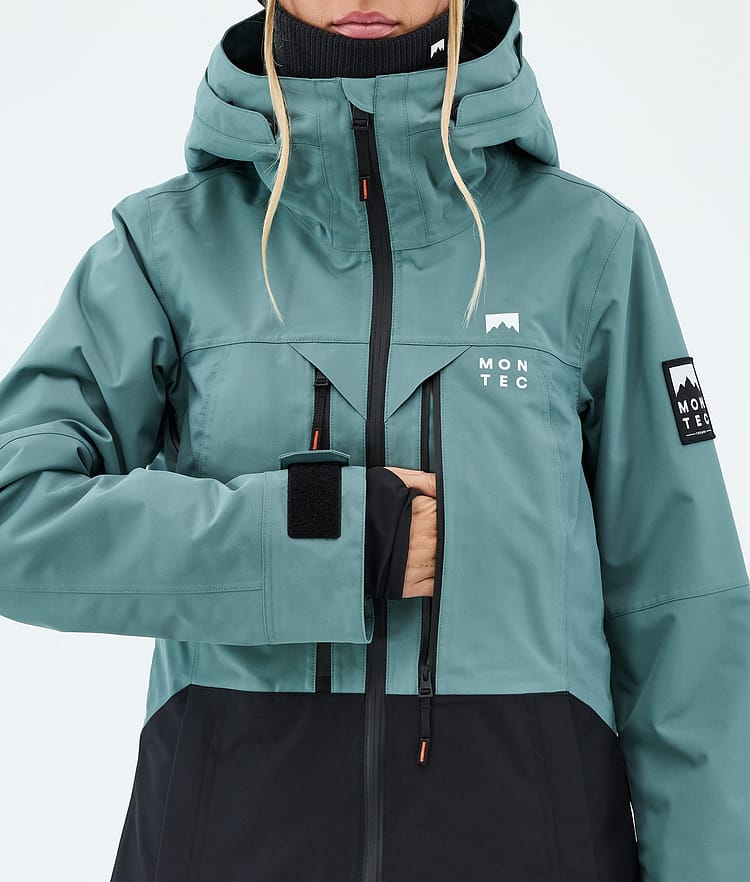 Moss W Ski jas Dames Atlantic/Black, Image 8 of 9