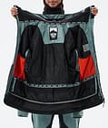 Moss W Skijacke Damen Atlantic/Black, Bild 9 von 9