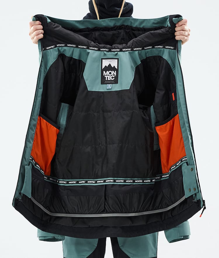 Moss W Ski Jacket Women Atlantic/Black, Image 10 of 10