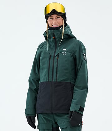 Moss W Snowboard Jacket Women Dark Atlantic/Black