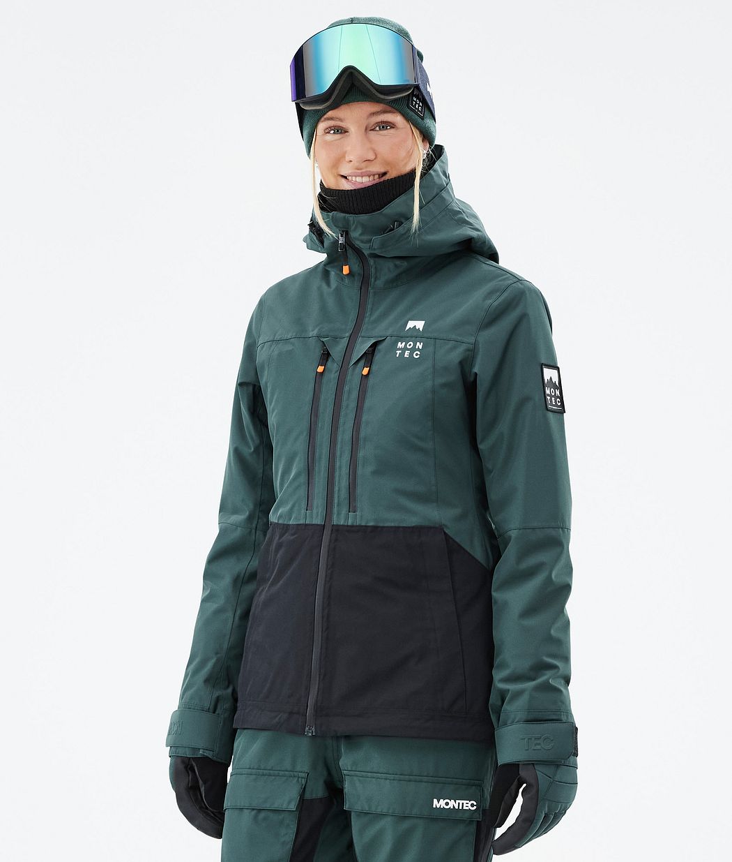 Moss W Snowboard Jacket Women Dark Atlantic/Black
