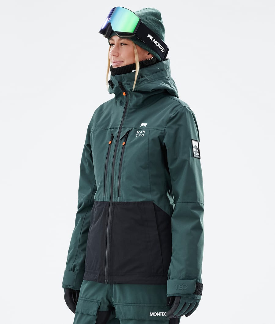 Moss W Ski Jacket Women Dark Atlantic/Black