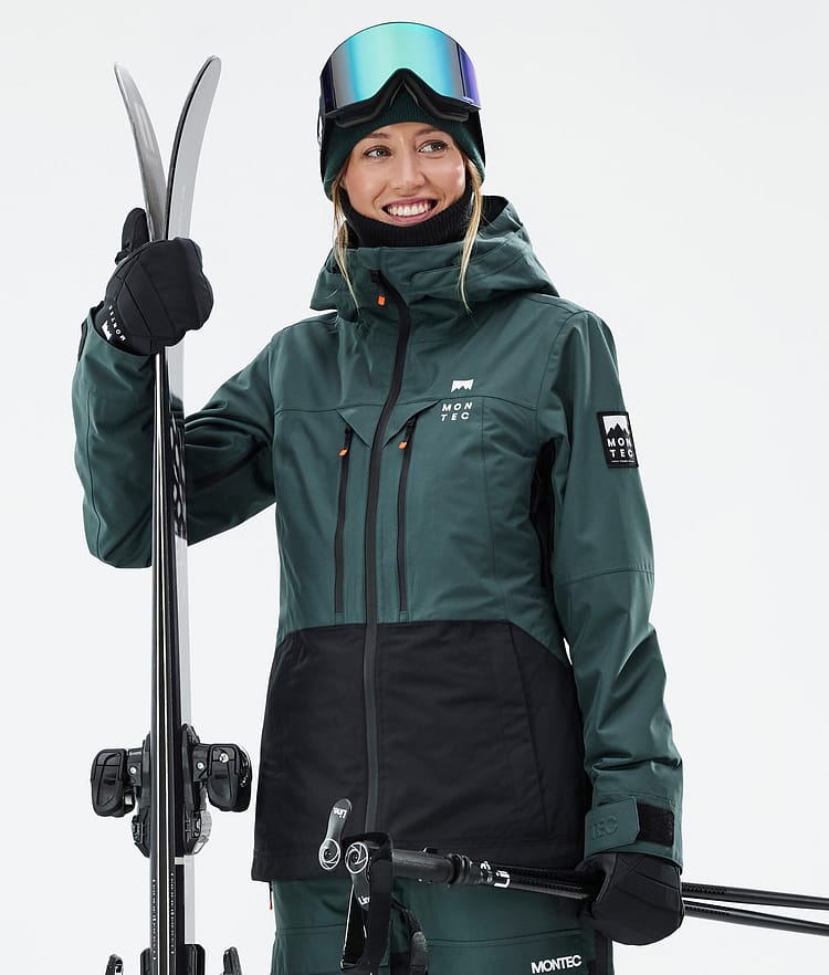 Moss W Skijakke Dame Dark Atlantic/Black, Billede 1 af 10