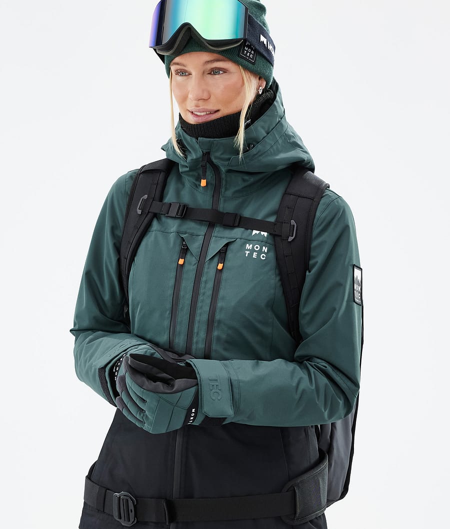 Moss W Snowboard Jacket Women Dark Atlantic/Black