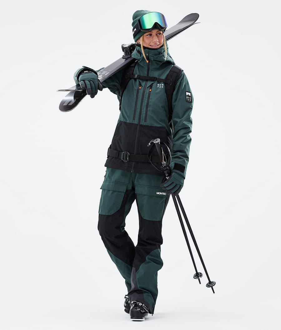 Moss W Ski Jacket Women Dark Atlantic/Black