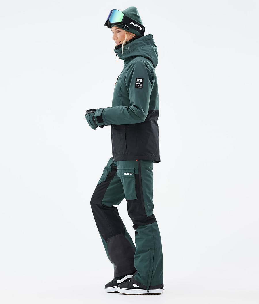 Moss W Snowboard Jacket Women Dark Atlantic/Black