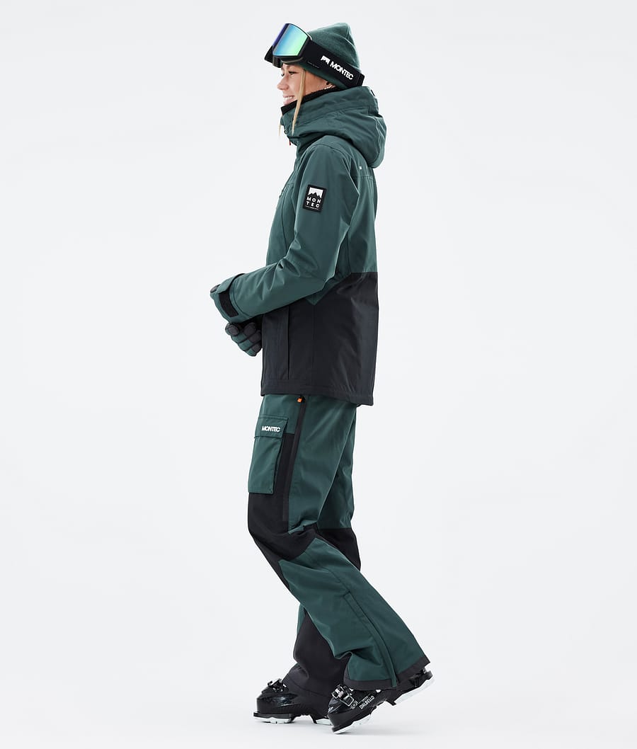 Moss W Ski Jacket Women Dark Atlantic/Black