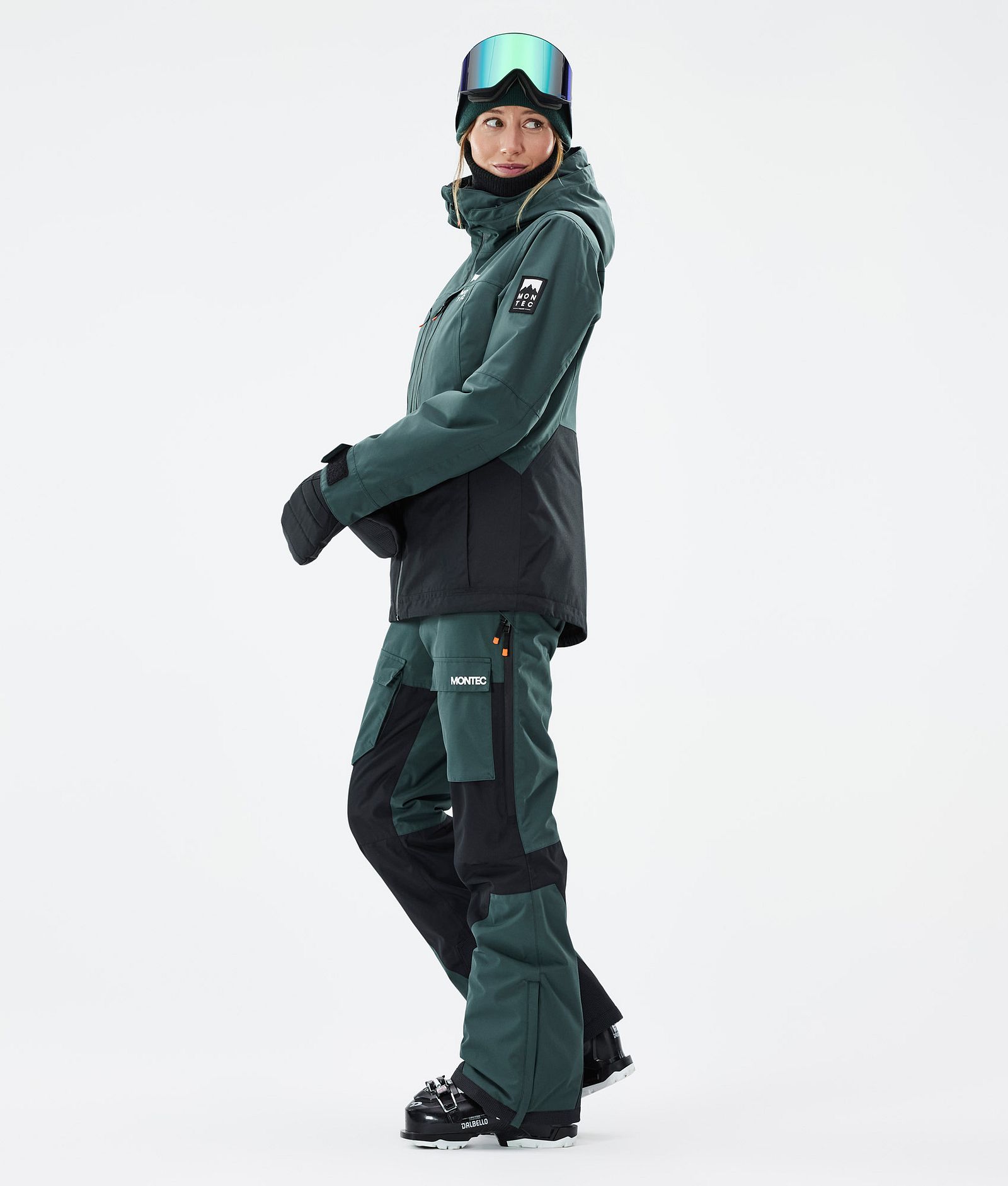 Moss W Skijakke Dame Dark Atlantic/Black, Billede 4 af 10
