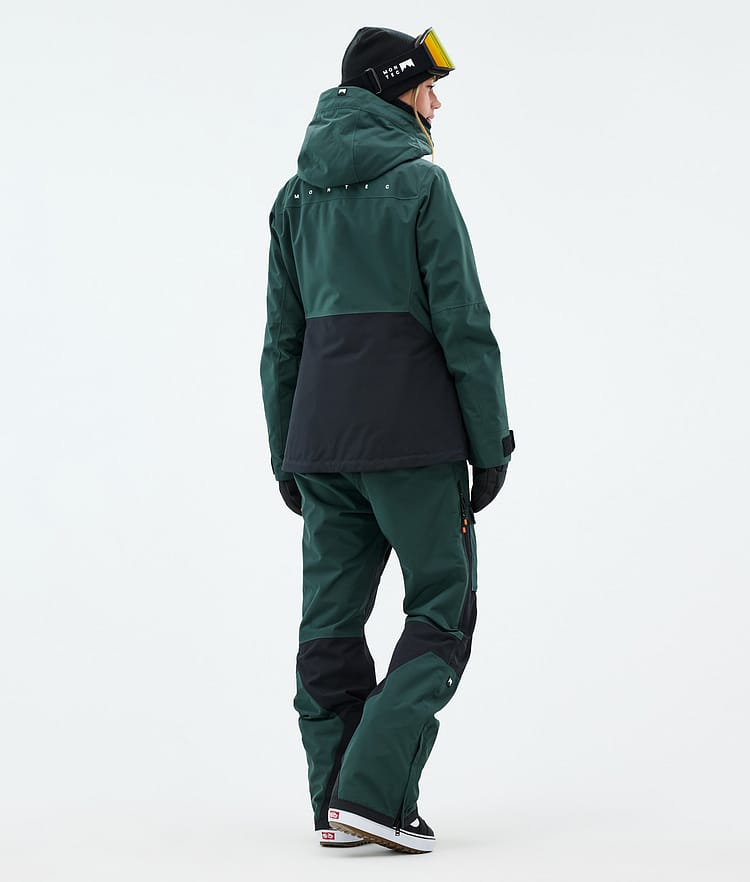 Moss W Snowboardjacke Damen Dark Atlantic/Black, Bild 5 von 10