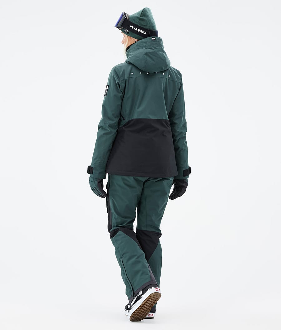 Moss W Snowboard Jacket Women Dark Atlantic/Black