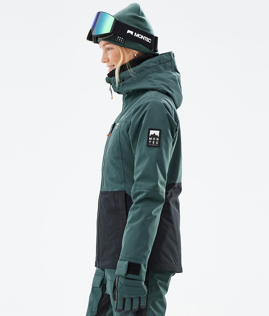 Moss W Snowboard Jacket Women Dark Atlantic/Black