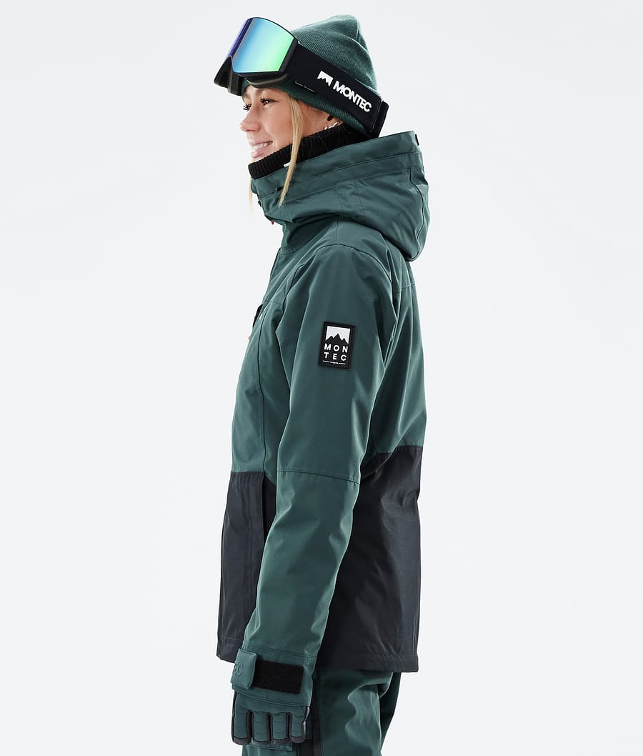 Moss W Ski Jacket Women Dark Atlantic/Black