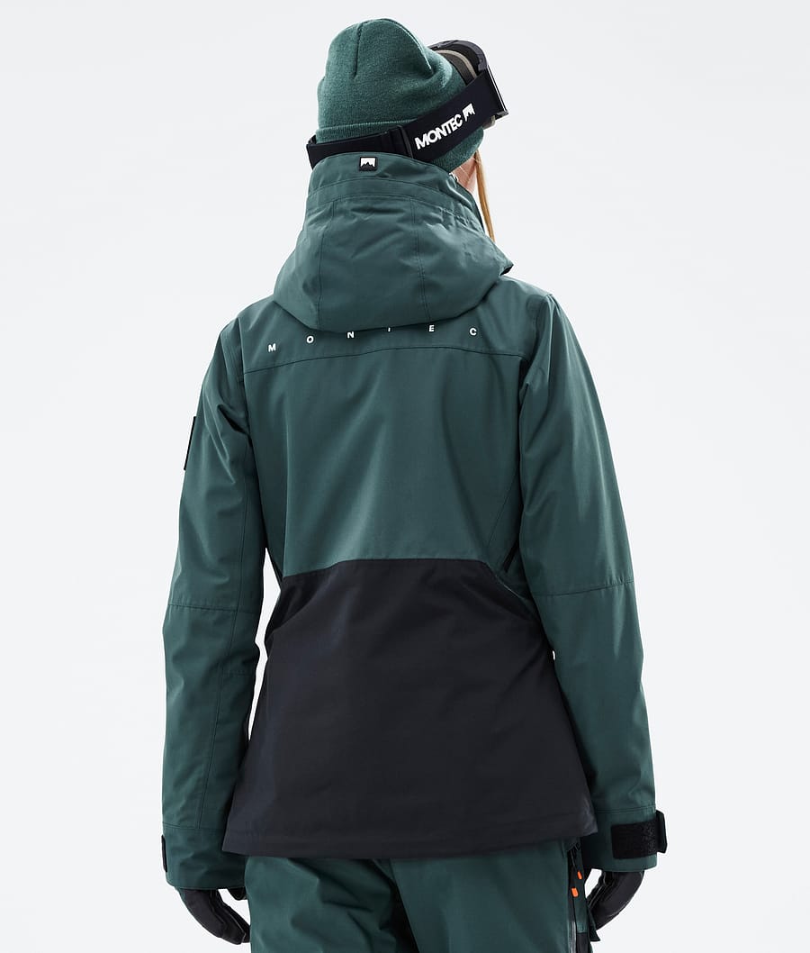 Moss W Ski Jacket Women Dark Atlantic/Black