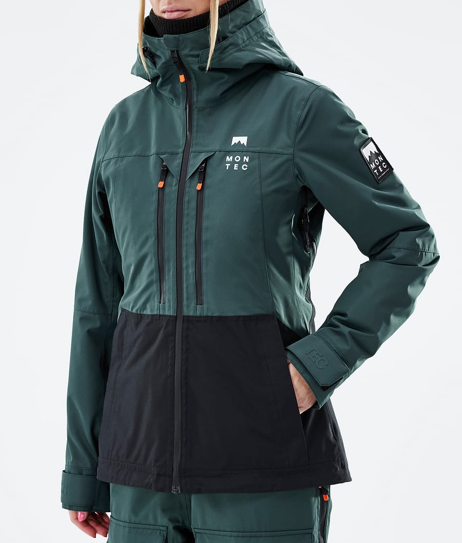 Moss W Ski Jacket Women Dark Atlantic/Black