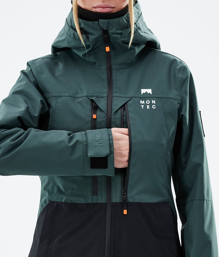 Moss W Ski Jacket Women Dark Atlantic/Black