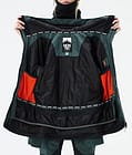 Moss W Snowboardjakke Dame Dark Atlantic/Black, Billede 10 af 10