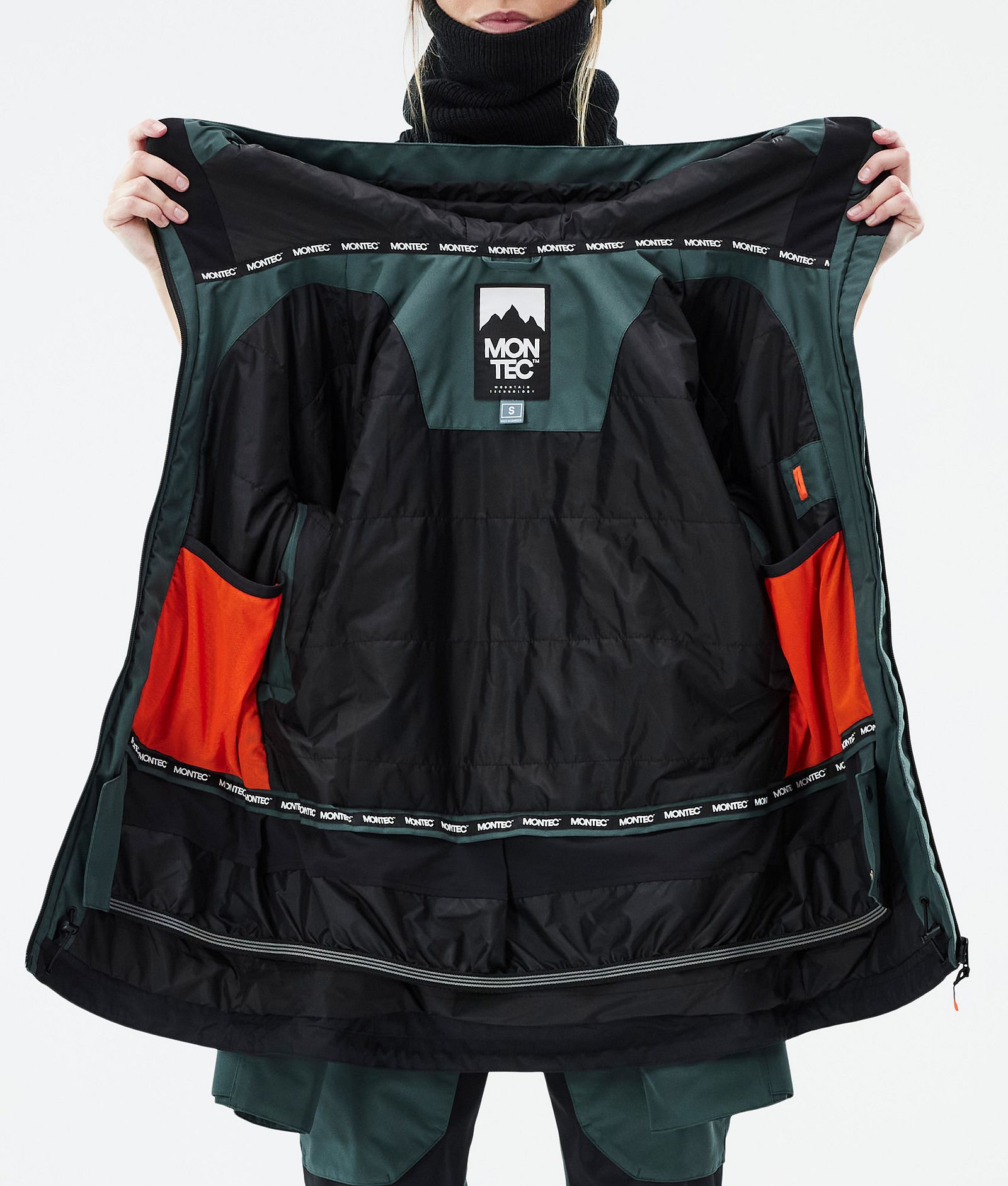Moss W Skijakke Dame Dark Atlantic/Black, Billede 10 af 10