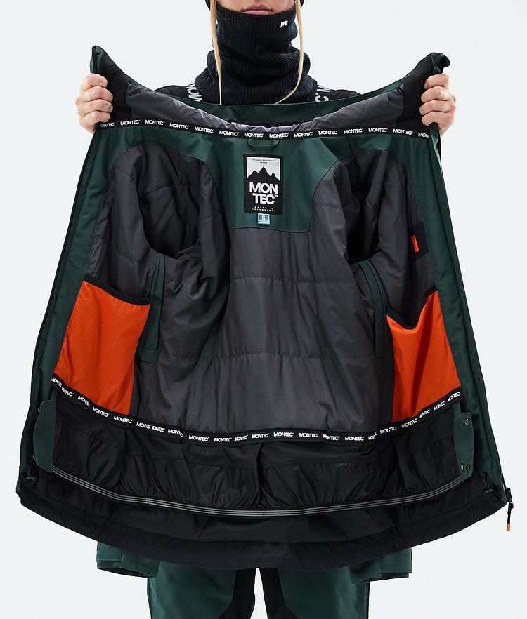 Moss W Ski Jacket Women Dark Atlantic/Black, Image 10 of 10