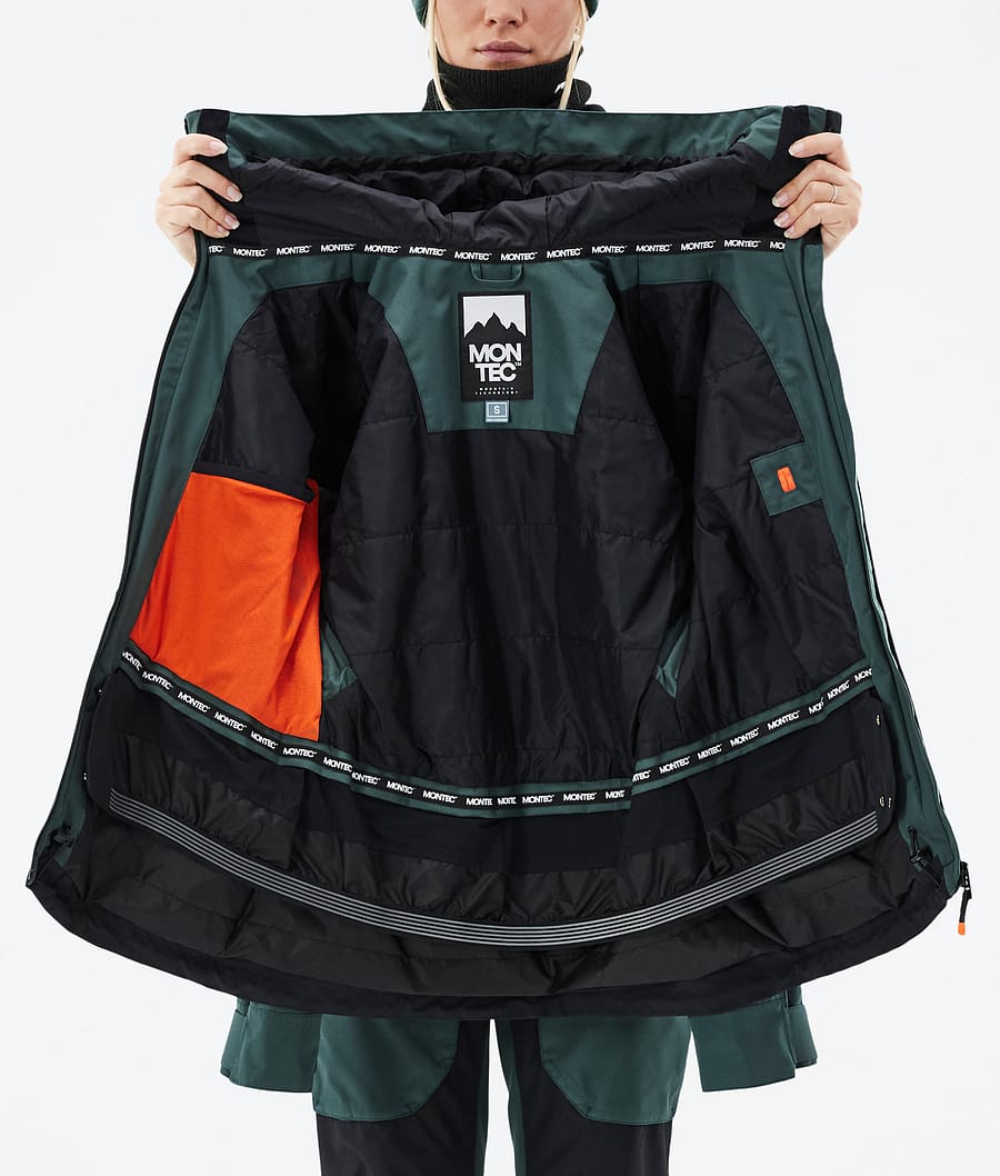 Moss W Snowboard Jacket Women Dark Atlantic/Black