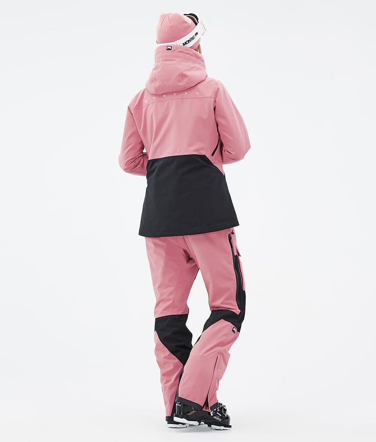 Moss W Veste de Ski Femme Pink/Black